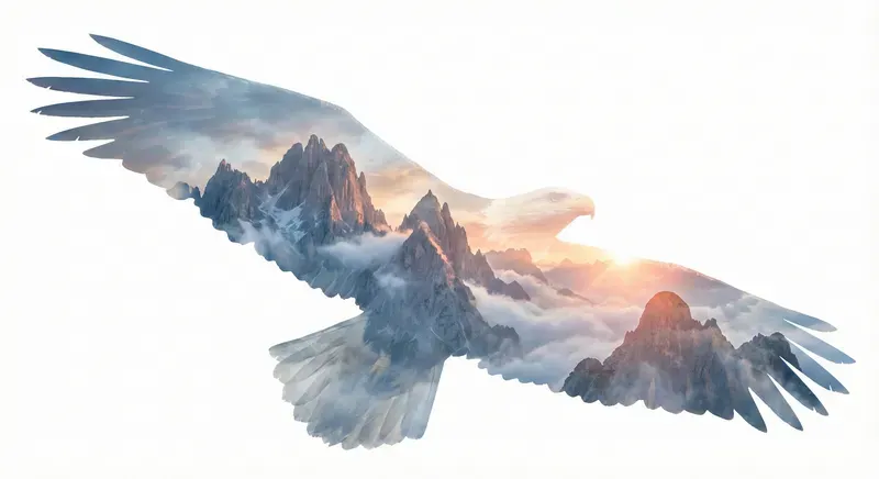 Double Exposure Nature Art