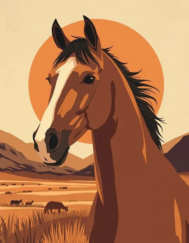 Stylized 2D Illustrations