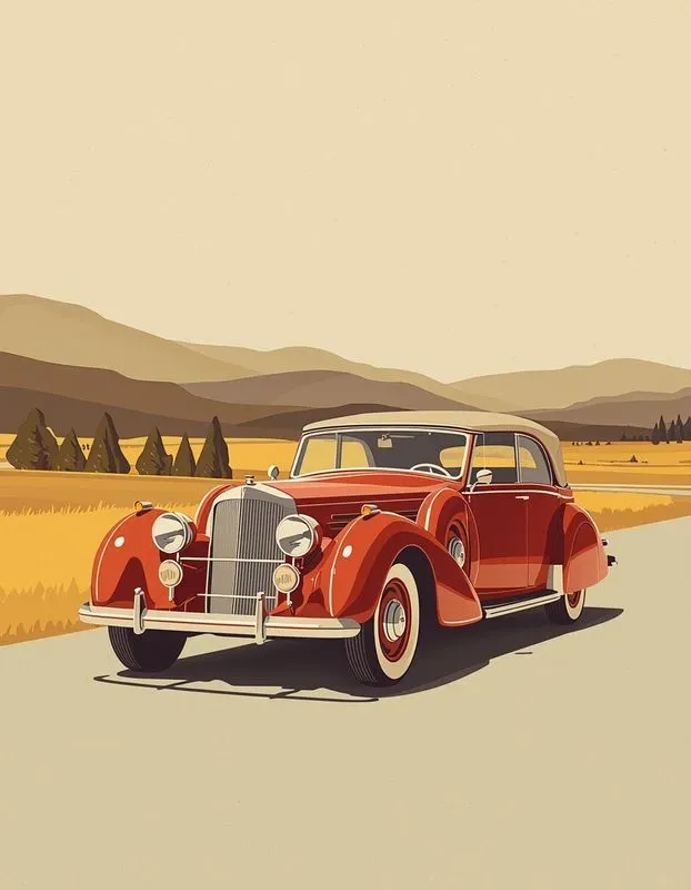 Stylized 2D Illustrations