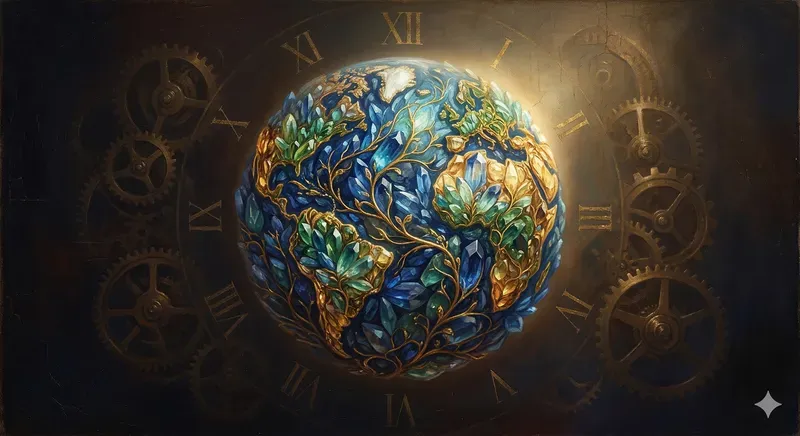Renaissance Crystal Celestial Bodies