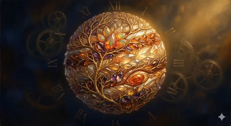 Renaissance Crystal Celestial Bodies