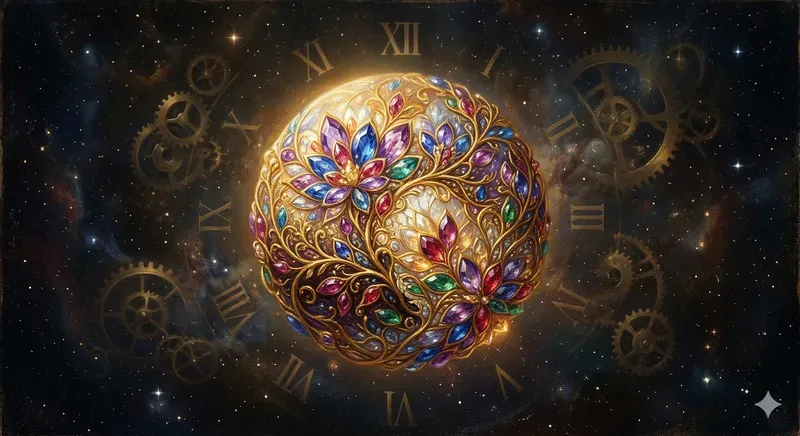 Renaissance Crystal Celestial Bodies
