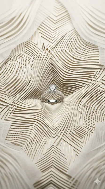 Kinetic Moire Slit Papercraft Stages