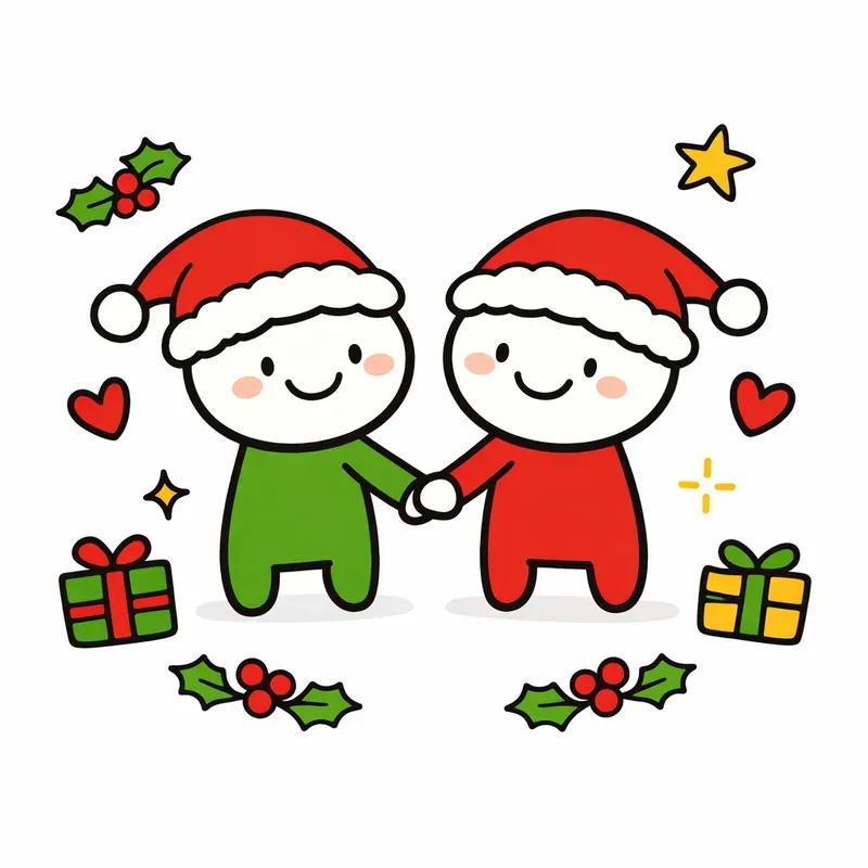 Christmas Love Doodles
