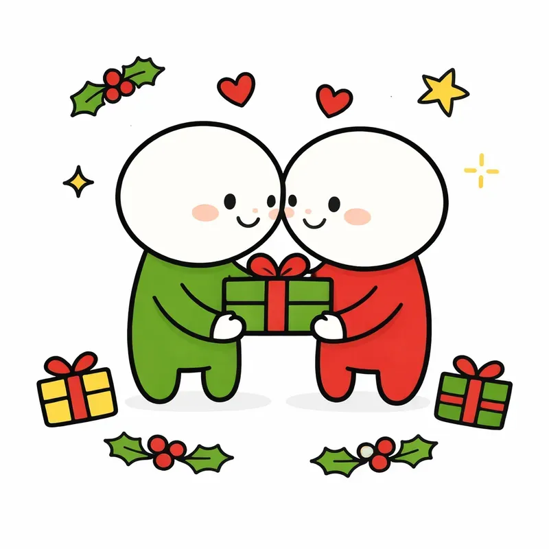 Christmas Love Doodles