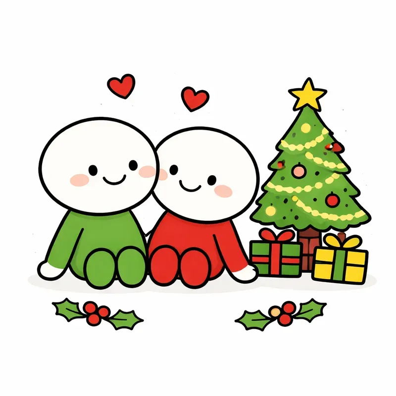 Christmas Love Doodles