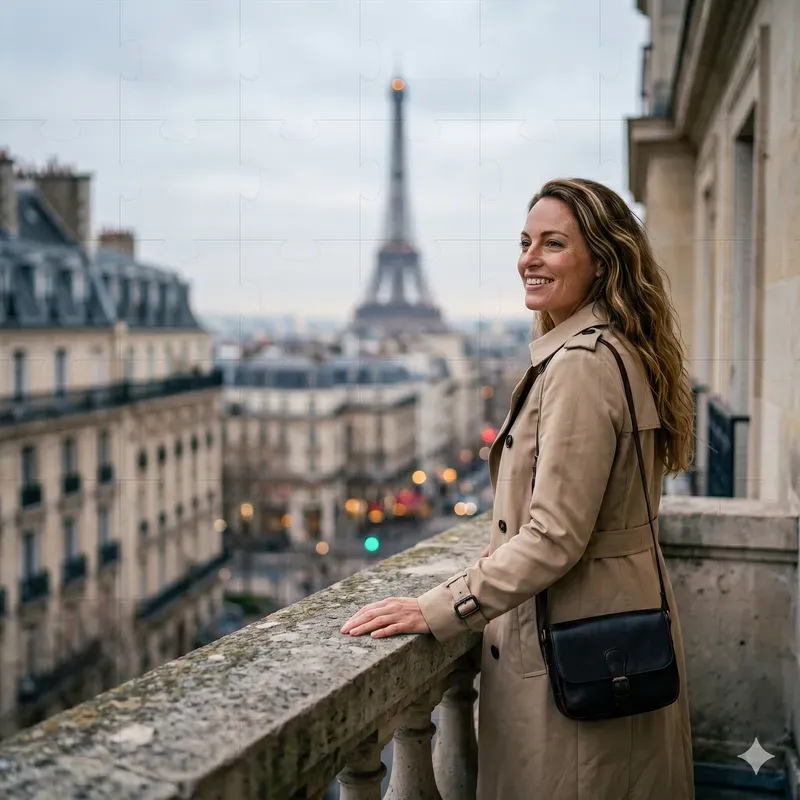 Hyperrealistic Global Travel Influencers