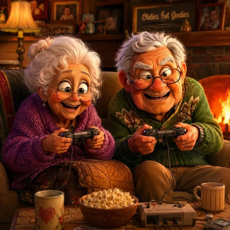 Funny Grandpa Cartoons