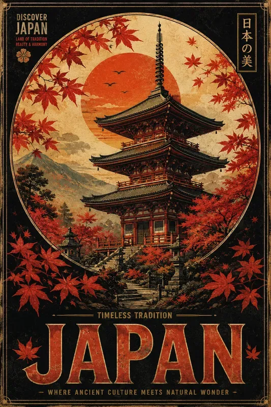 Vintage Travel Poster Generator