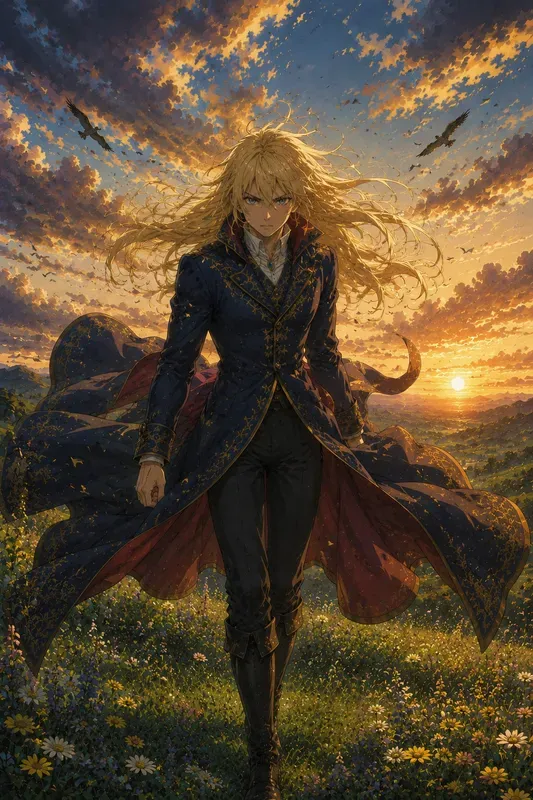 Epic Cinematic Anime Characters