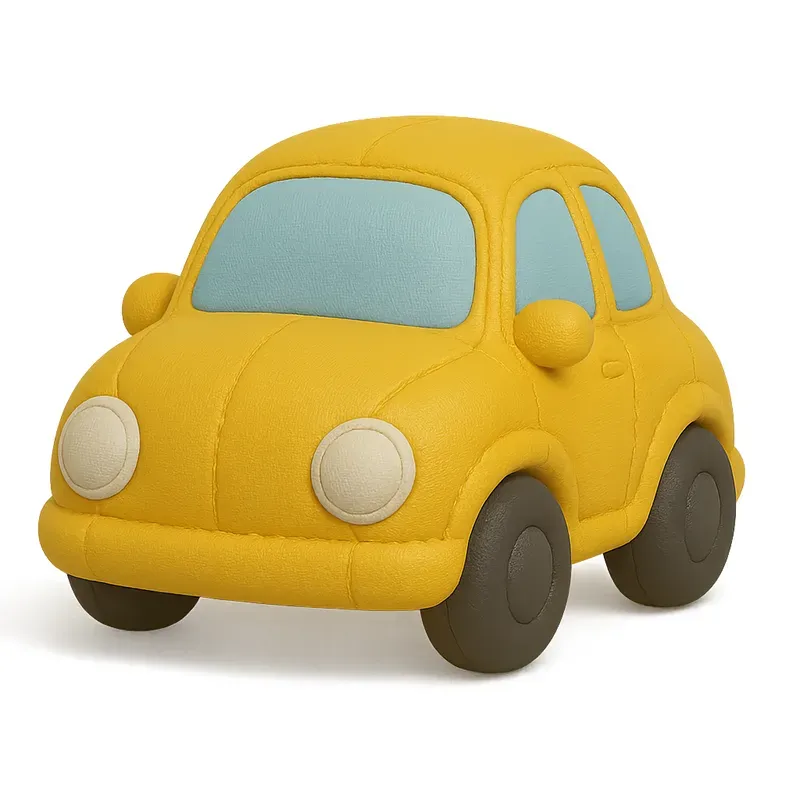 Matte Plush Toy 3D Illustration Icons