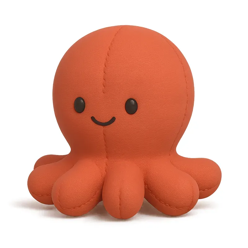 Matte Plush Toy 3D Illustration Icons