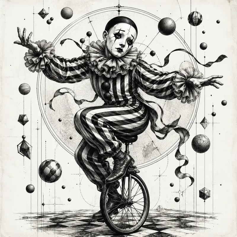 Vintage Surreal Ink Performer Series