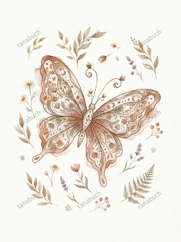 Whimsical Boho Watercolors