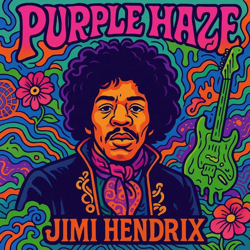 Surreal Psychedelic Song Album Covers