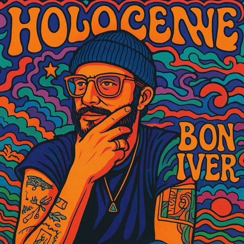 Surreal Psychedelic Song Album Covers