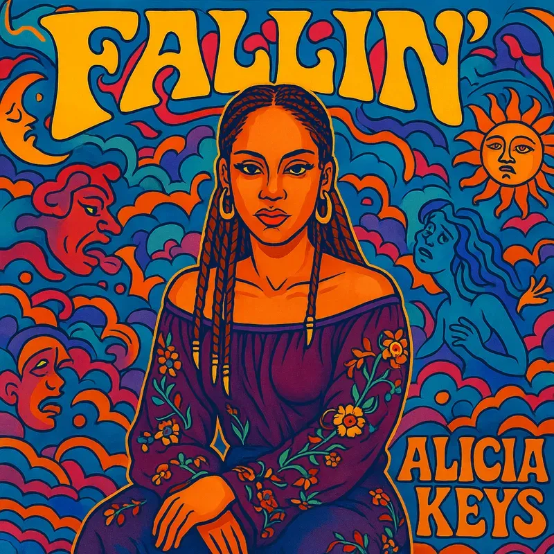 Surreal Psychedelic Song Album Covers