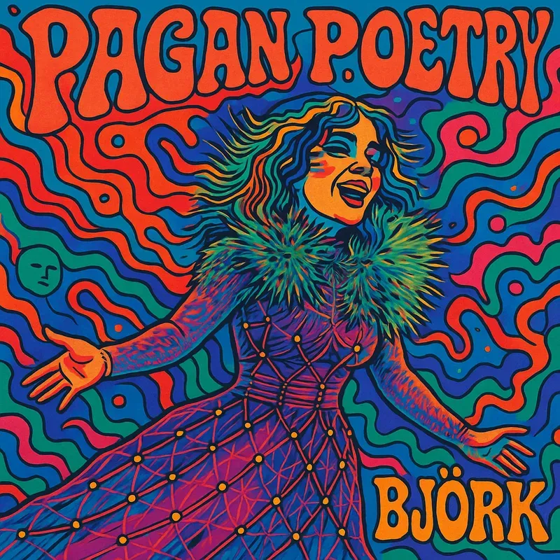 Surreal Psychedelic Song Album Covers