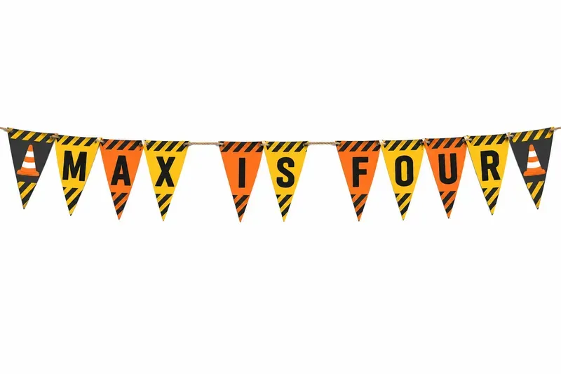 Birthday Name Bunting Banner Printables