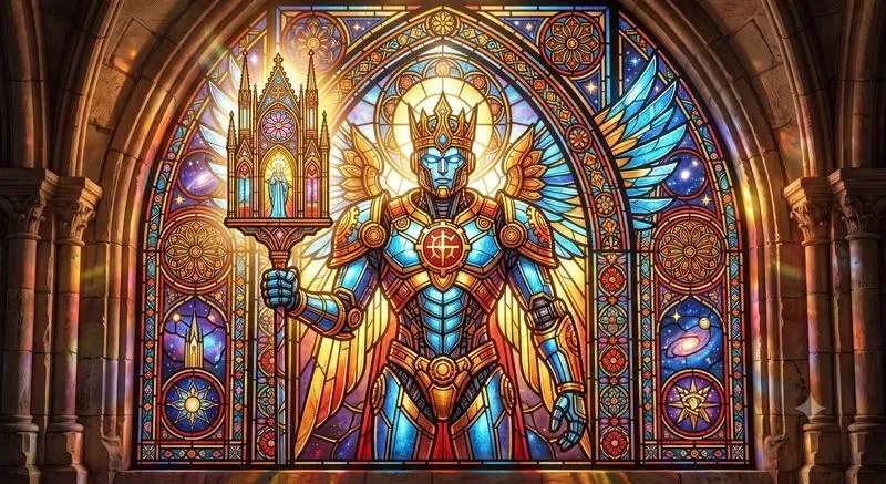 Gothic Stained Glass Art