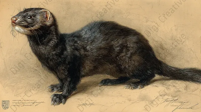 Victorian Zoologic Scientific Illustrates