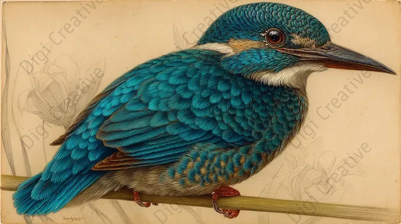 Victorian Zoologic Scientific Illustrates