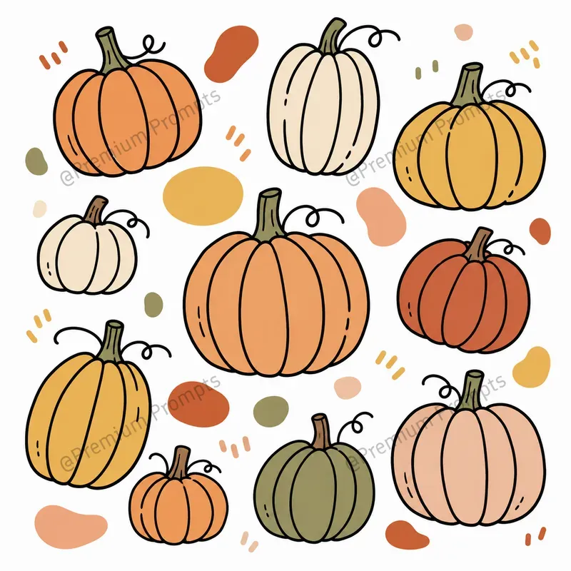 Doodle Background Illustrations