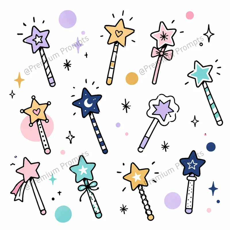 Doodle Background Illustrations