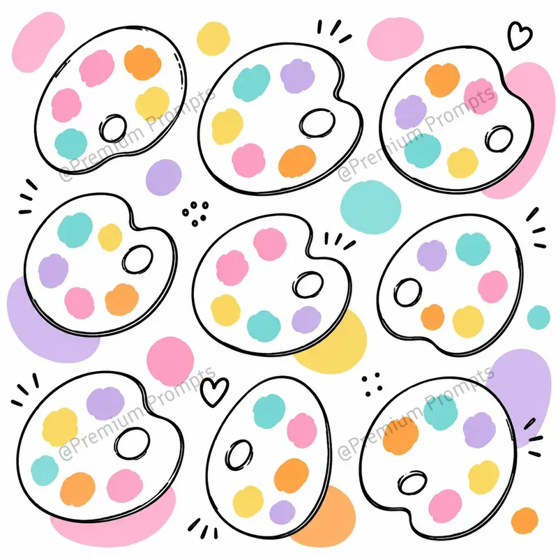 Doodle Background Illustrations