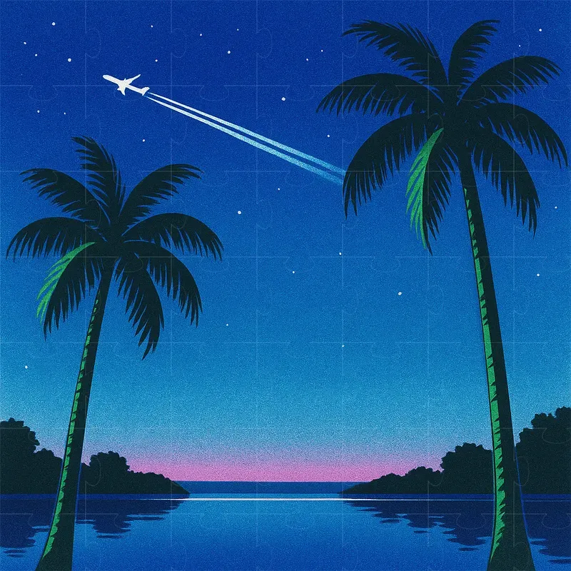 80s Japanese City Pop Art