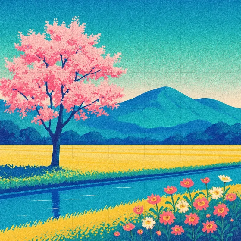 80s Japanese City Pop Art