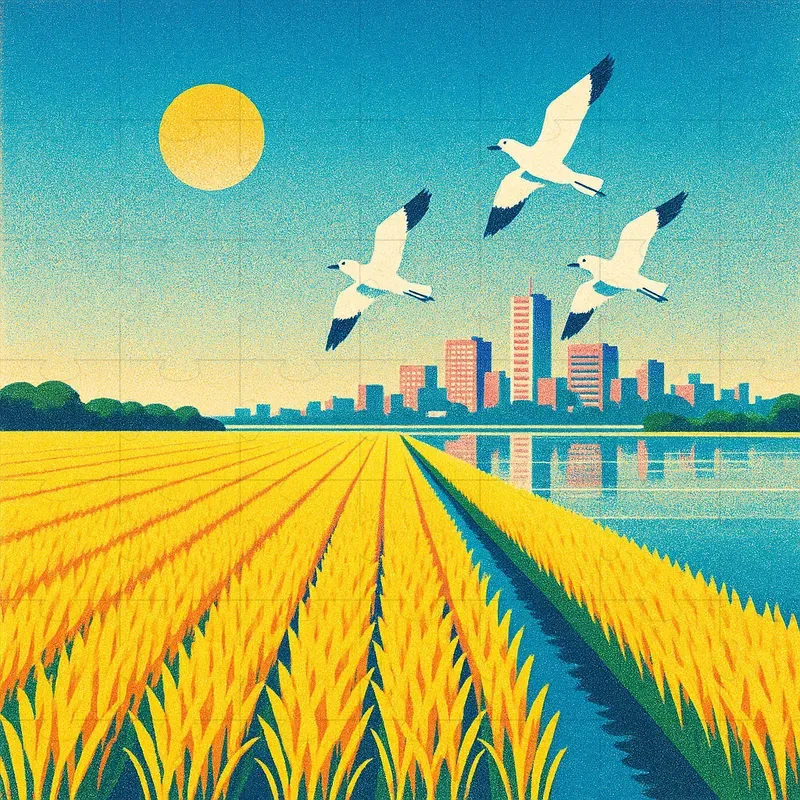 80s Japanese City Pop Art