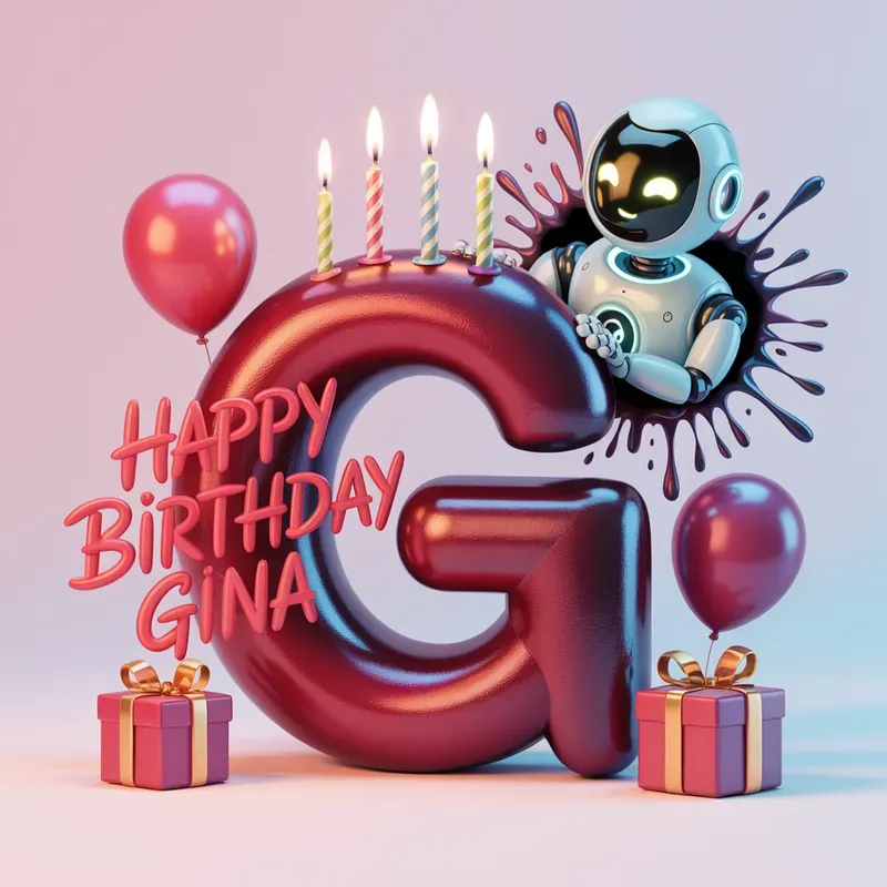 Custom Happy Birthday 3D Bot Themes