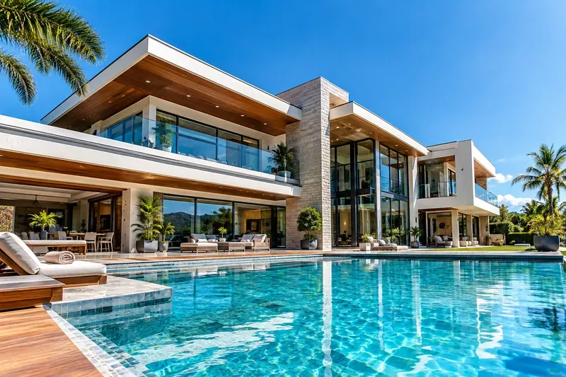 Realistic Midday Architecture Photography