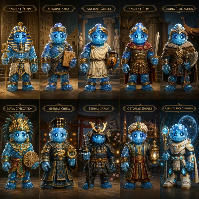 3D Civilization Journey Sheets
