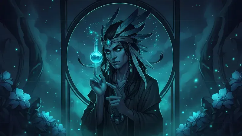 Nocturnal Enchantments Art Nouveau Style