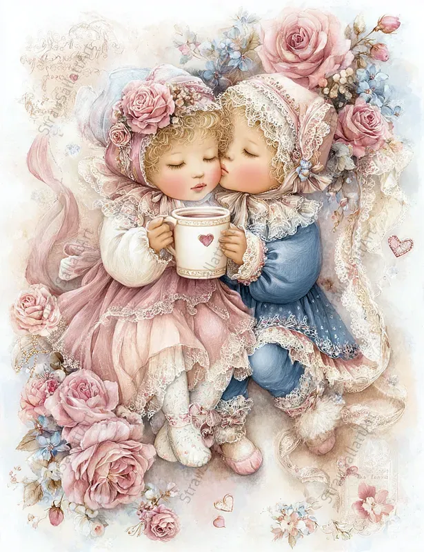 Valentine Love Cards Art Collections