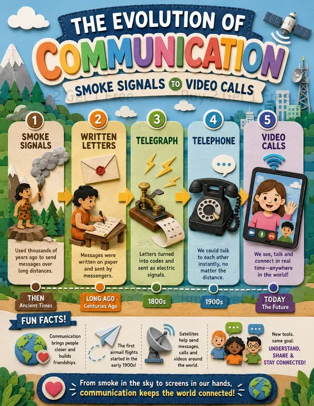 Kids Posters Evolution Learning