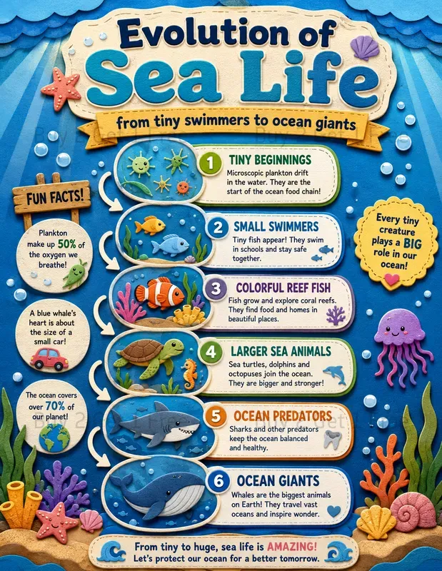 Kids Posters Evolution Learning