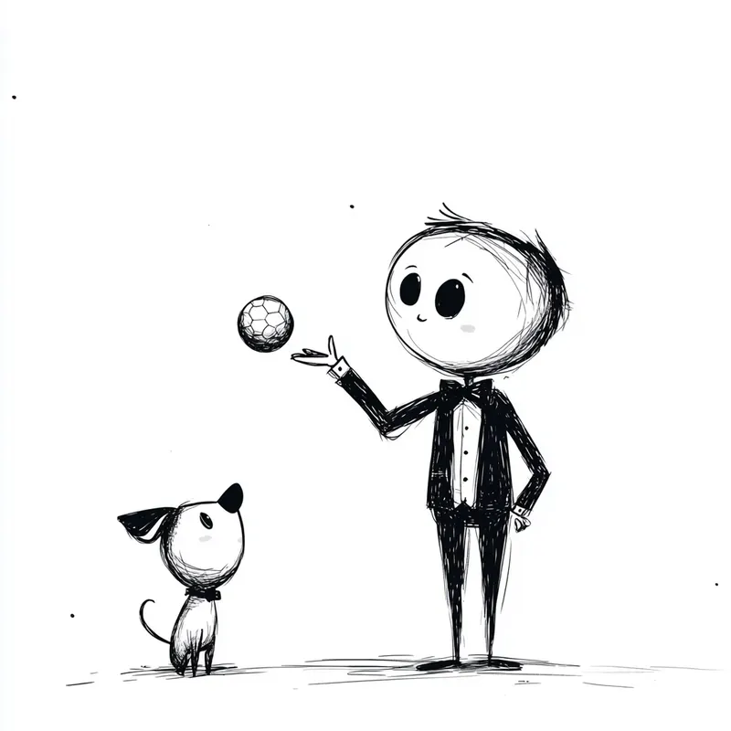 Stickman Simple Art Minimalist Figures