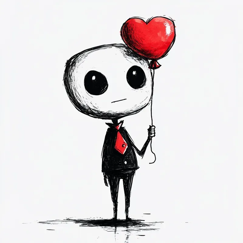 Stickman Simple Art Minimalist Figures