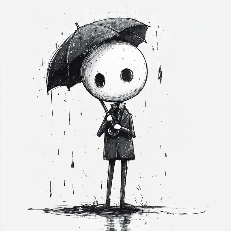 Stickman Simple Art Minimalist Figures