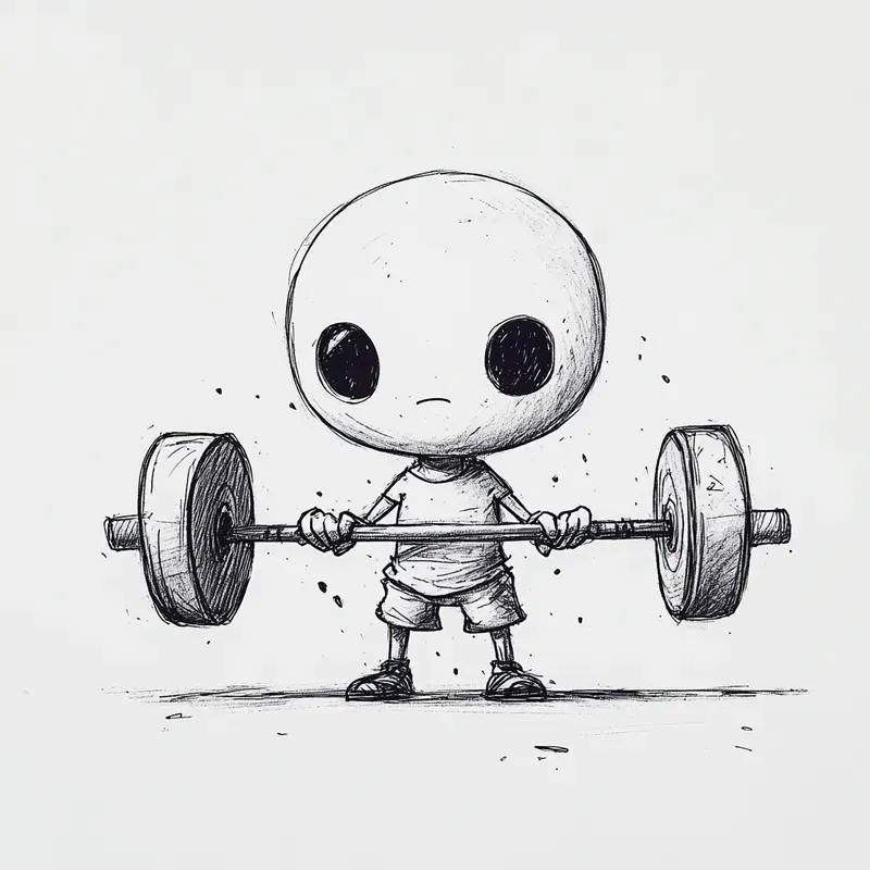 Stickman Simple Art Minimalist Figures