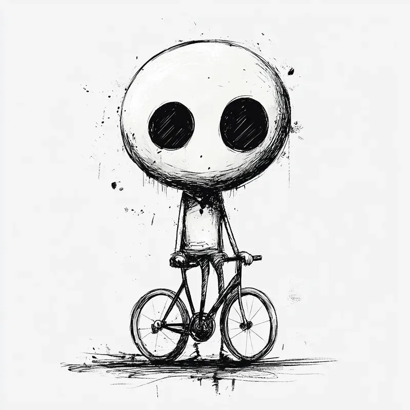 Stickman Simple Art Minimalist Figures