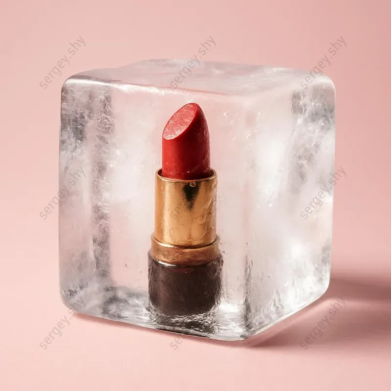 Frozen Cube Icons Icy Objects Series