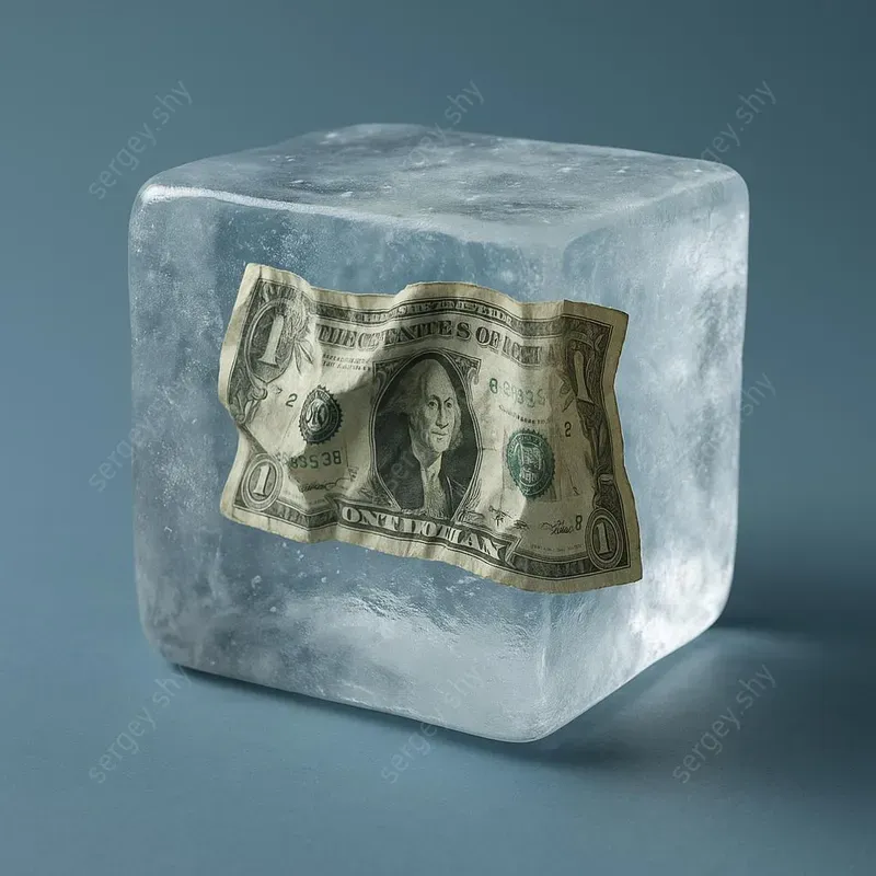 Frozen Cube Icons Icy Objects Series