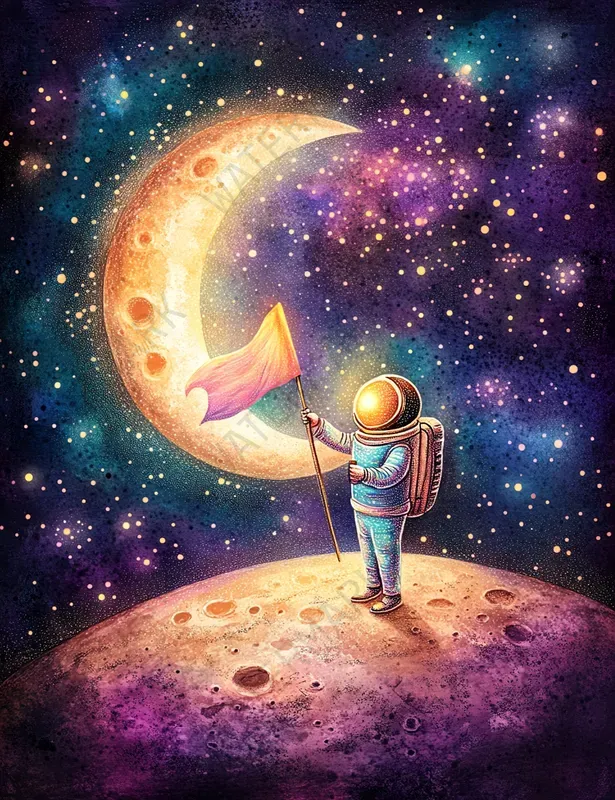 Dual Traveling To The Moon Pages