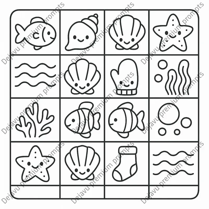 Cozy Cute Patterns Coloring Pages