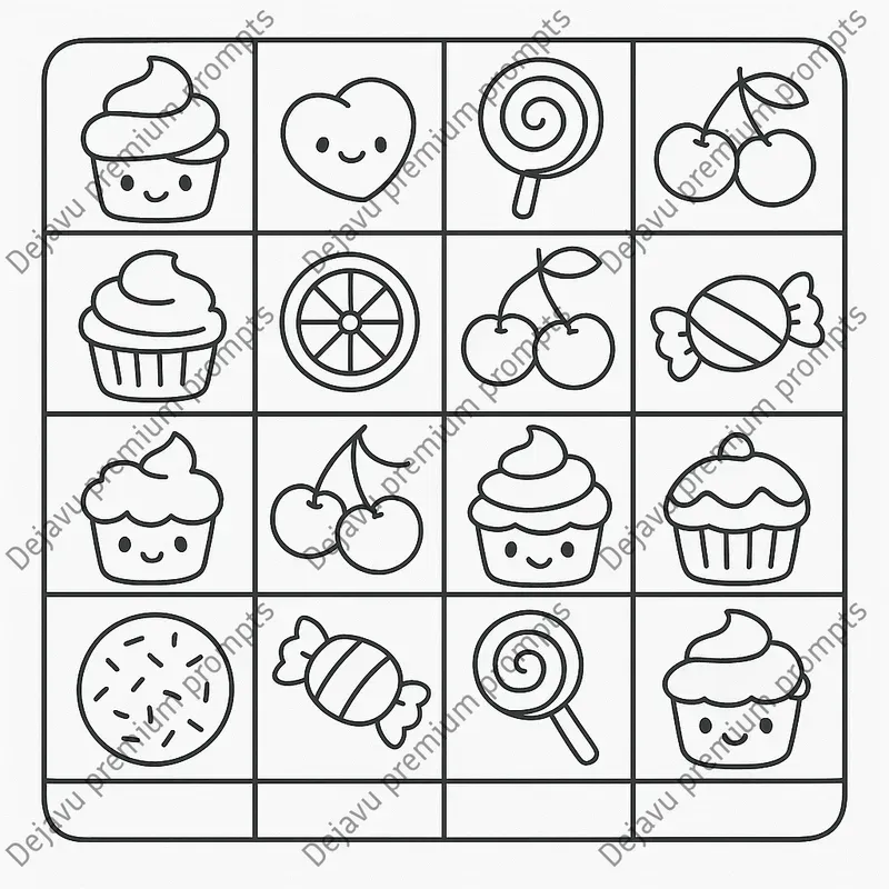 Cozy Cute Patterns Coloring Pages