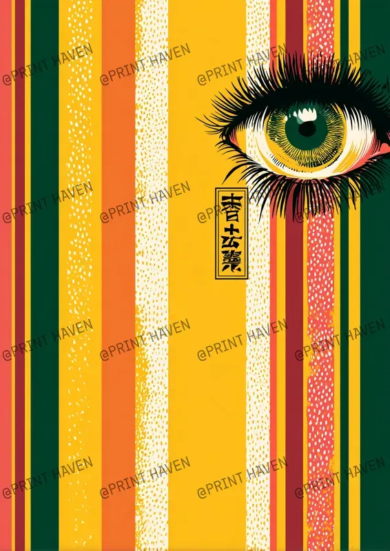 Surreal Movie Stripes Posters